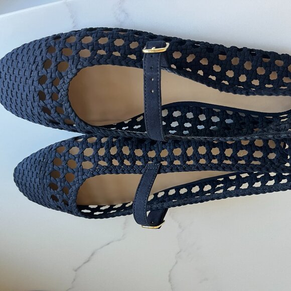 Ann Taylor Woven Mary Jane Ballet Flat - Size 11 - NEW - Picture 6 of 7